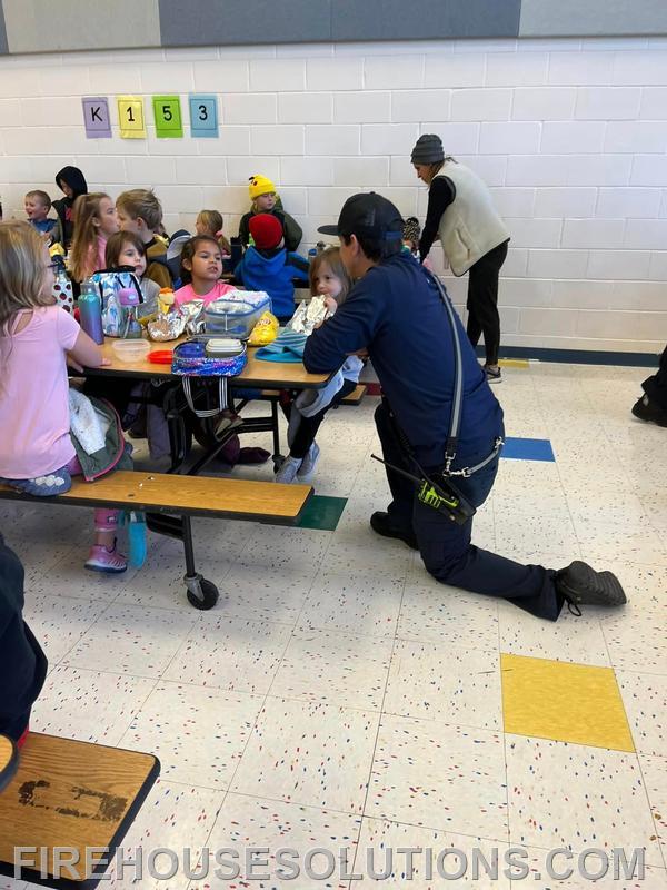 Fun Lunch with grade school students 