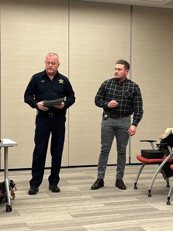 Certificates of Merit presented by the Village of Campton Hills Police Department 