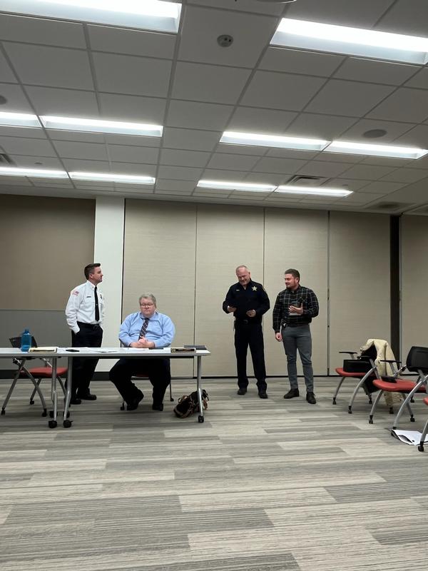 Certificates of Merit presented by the Village of Campton Hills Police Department 