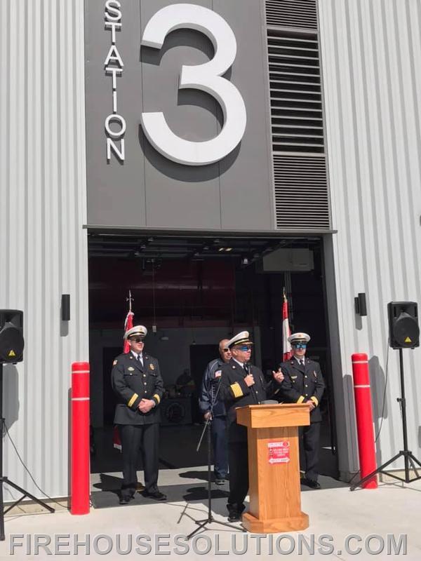 Station No. 3 Dedication